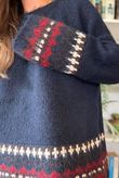 Moorland FairIsle Knit Navy